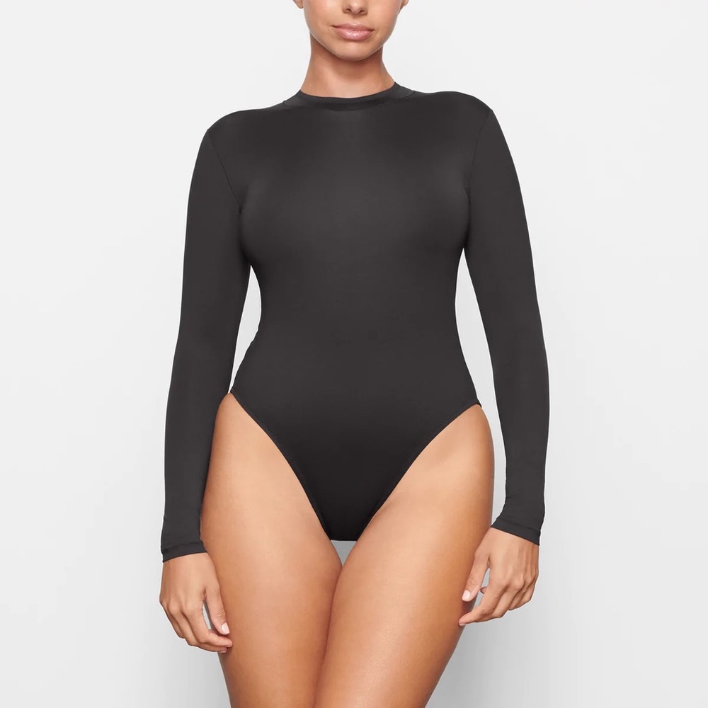 NWT SKIMS Swim Long Sleeve One Piece